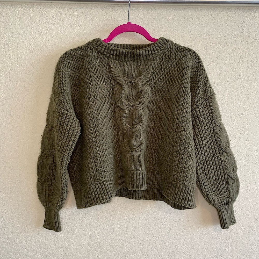 J. Crew Cable Knit Sweater